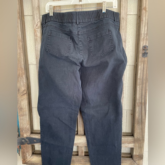 🔥 ALFANI size 16W black trouser jeans - Picture 5 of 5